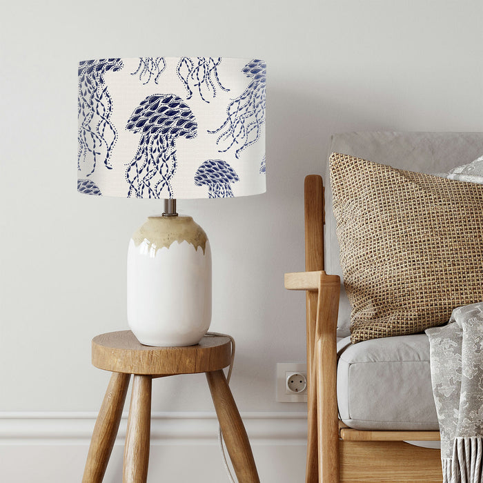 Little Fishes, Jellyfish, Nautical,  Lampshade
