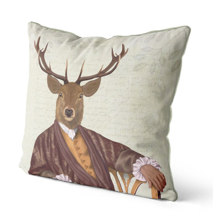 Illustrious Deer, Cushion / Throw Pillow