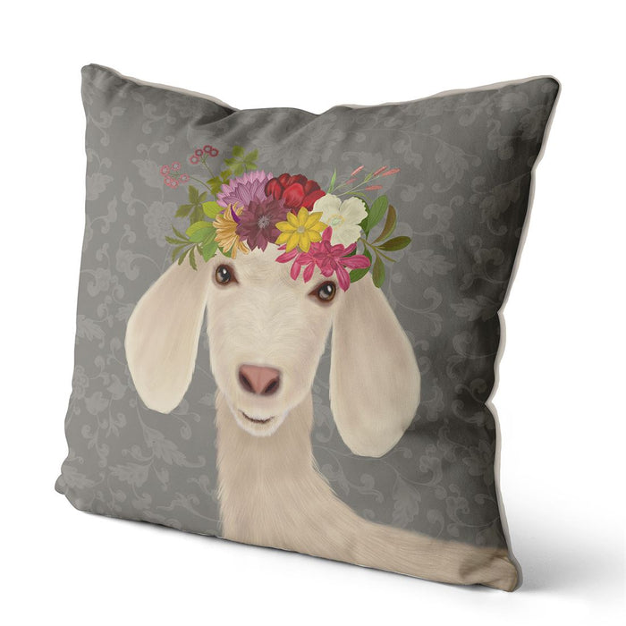 Goat Bohemian, Cushion / Throw Pillow