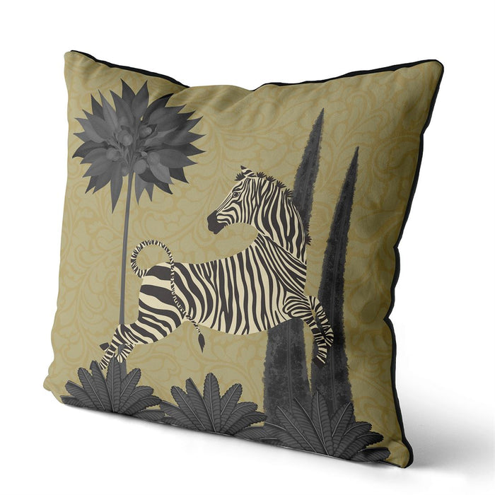 Dancing Zebra, Animalia, Cushion / Throw Pillow