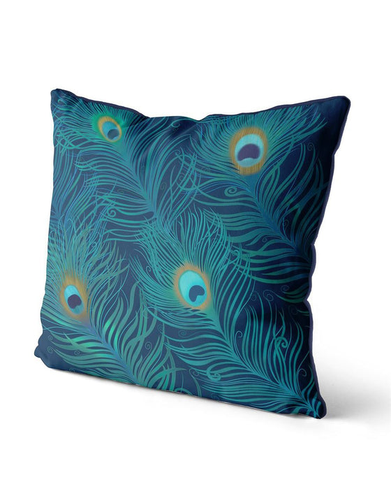 Peacock Feathers, Cushion / Throw Pillow