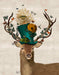 Mad Hatter Deer, Art Print, Canvas Wall Art | FabFunky