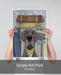 Great Dane Surf Shack, Dog Art Print, Wall art | Print 18x24inch