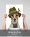 Jack Russell Bird Watcher, Dog Art Print, Wall art | Print 18x24inch