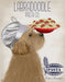 Labradoodle Gold Pasta Cream, Dog Art Print, Wall art | FabFunky