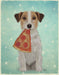 Jack Russell Pizza, Dog Art Print, Wall Art | FabFunky