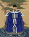 Emperor 1 Blue in Garden, Art Print, Wall Art | FabFunky