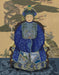 Empress 1 Blue in Garden, Art Print, Wall Art | FabFunky