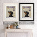 Dachshund, Black and Tan, Ice Cream, Dog Art Print, Wall art | Framed Black