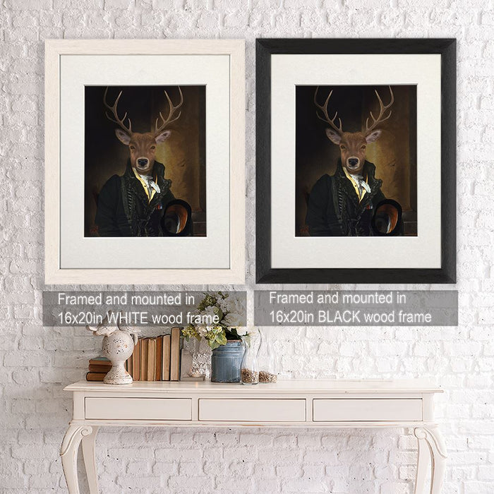 The Immortal Deer, Limited Edition, Fine Art Print | Ltd Ed Canvas 18x24inch