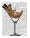 Yorkshire Terrier in Martini Glass
