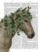 Horse Porcelain with Ivy