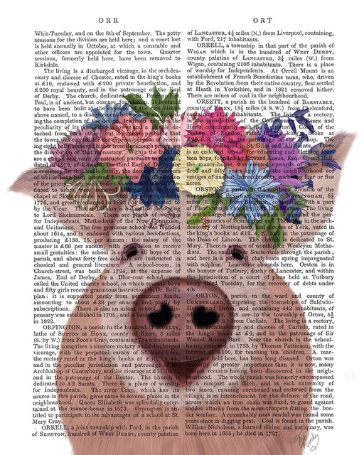 Pig and Flower Crown