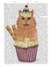 Ginger Cat Cupcake